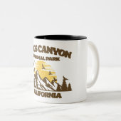 Kings Canyon National Park Zweifarbige Tasse (VorderseiteRechts)