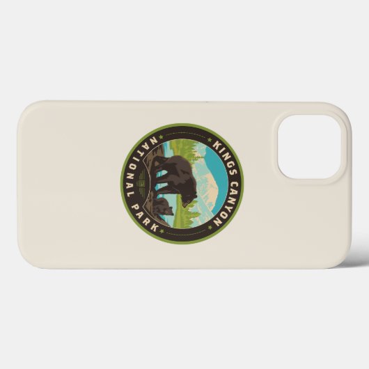 Kings Canyon National Parks Case-Mate iPhone Hülle (Rückseite (Horizontal))