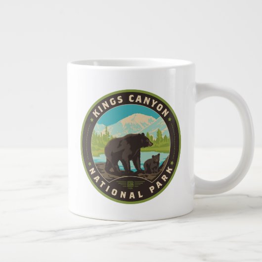 Kings Canyon National Parks Jumbo-Tasse (Rechts)