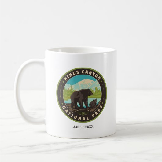 Kings Canyon National Parks Kaffeetasse (Links)
