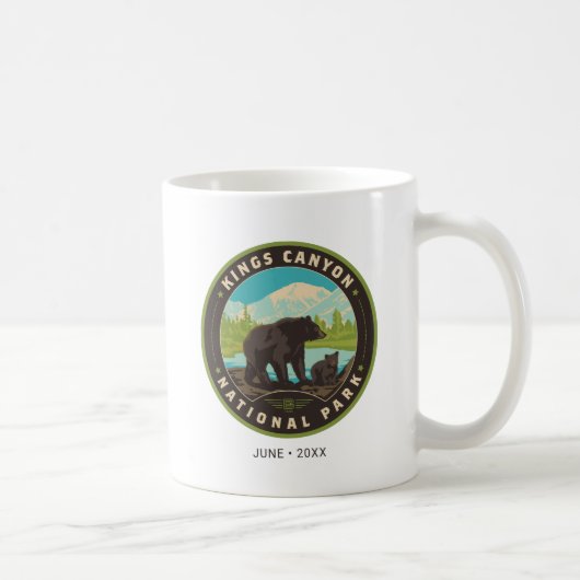 Kings Canyon National Parks Kaffeetasse (Rechts)