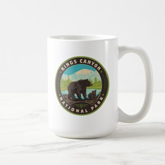 Kings Canyon National Parks Kaffeetasse (Rechts)