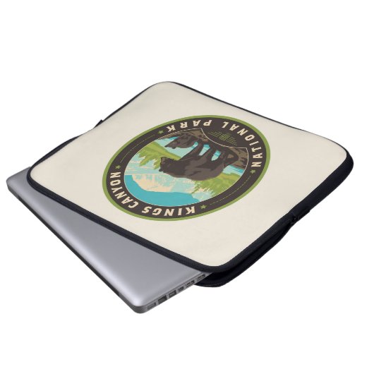 Kings Canyon National Parks Laptopschutzhülle (Vorne Knopf)