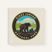 Kings Canyon National Parks Notizblock (Vorderseite)