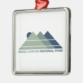 Kings Canyon Nationalpark Bergsee Ornament Aus Metall (Links)