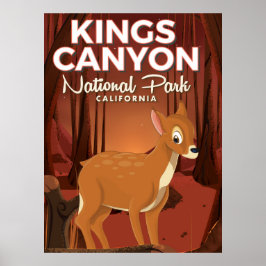 Kings Canyon Nationalpark California Poster