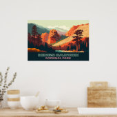 Kings Canyon Nationalpark California Poster (Küche)