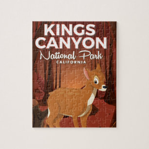 Kings Canyon Nationalpark California Puzzle