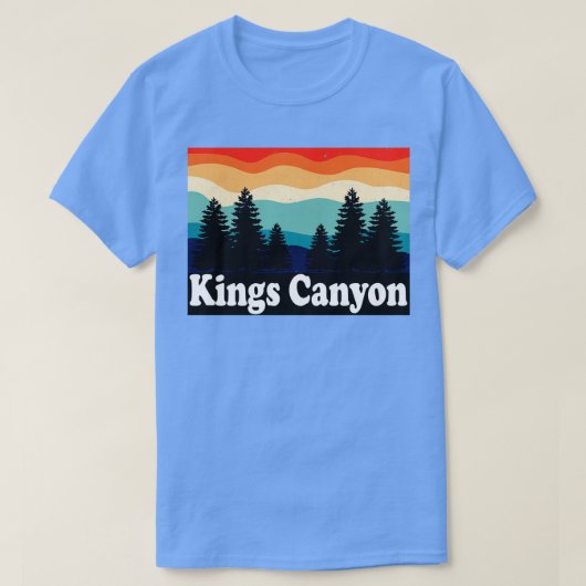 Kings Canyon Nationalpark California T-Shirt (Design vorne)