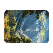 Kings Canyon Nationalpark Illustration Kunst, Dich Magnet (Horizontal)