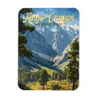 Kings Canyon Nationalpark Illustration Kunst, Dich
