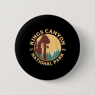 Kings Canyon Nationalpark Kalifornien Wandern Camp Button