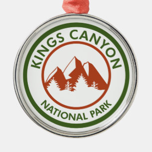 Kings Canyon-Nationalpark Ornament Aus Metall