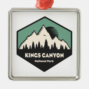 Kings Canyon-Nationalpark Ornament Aus Metall