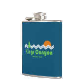 Kings Canyon Nationalpark Retro Flachmann (Links)