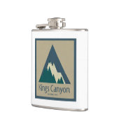 Kings Canyon Nationalpark Rustic Flachmann (Links)