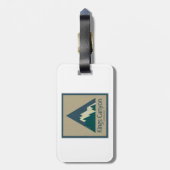 Kings Canyon Nationalpark Rustic Gepäckanhänger (Rückseite vertikal)