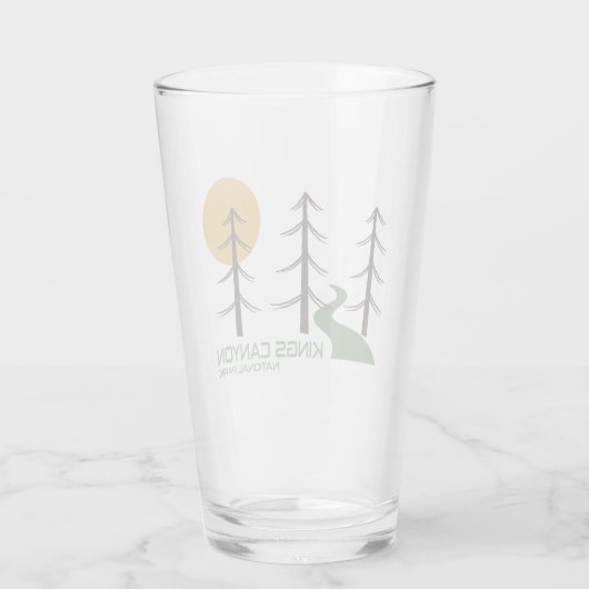 Kings Canyon Nationalparkweg Glas (Rückseite)