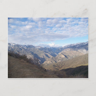 Kings Canyon Overlook Postkarte