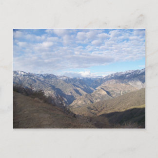 Kings Canyon Overlook Postkarte