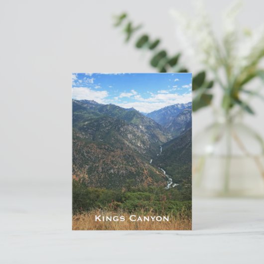 Kings Canyon Postcard Postkarte (Stehend Vorderseite)