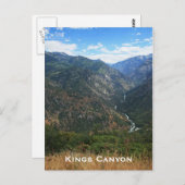 Kings Canyon Postcard Postkarte (Vorne/Hinten)