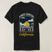 Kings Canyon Us Nationalpark T-Shirt (Design vorne)