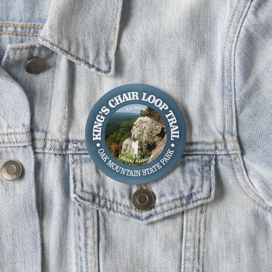 King's Chair Loop (rd) Button (Beispiel)