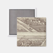 Kings Co ranches Magnet (Vorderseite/Rückseite)