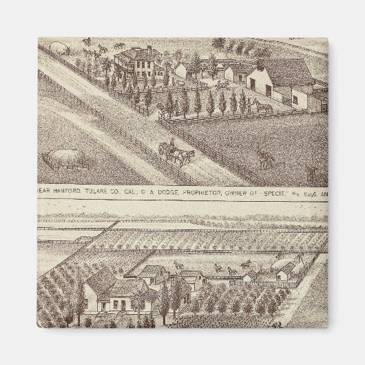 Kings Co ranches Magnet (Vorne)