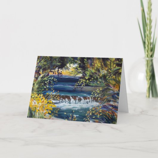 "Kings Creek" bei Mt.Lassen Nationa Park Karte (Vorderseite)