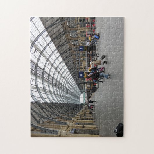 King's Cross Station in London Puzzle (Vertikal)