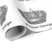 King's Crown Geschenkpapier (Rolleneckpunkt)