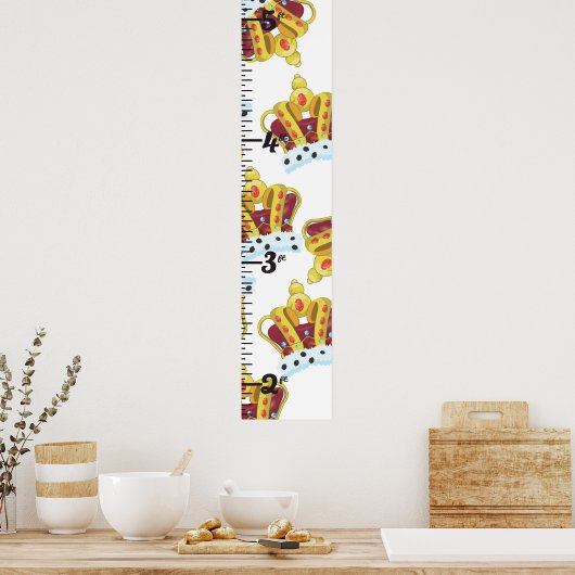 Kings Crown Growth Chart Poster (Küche)