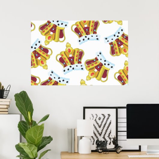 Kings Crown Poster (Heimbüro)