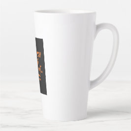Kings Day 2026 Netherlands orange crown latte mug Milchtasse