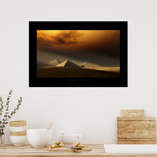 Kings Friedhof Poster (Küche)