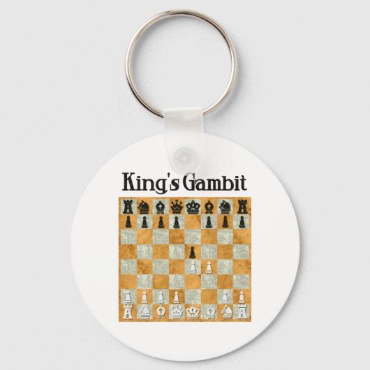 King's Gambit Schlüsselanhänger (Vorderseite)