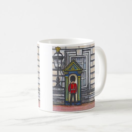 Kings Guard Painting Kaffeetasse (VorderseiteRechts)