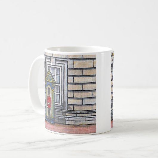 Kings Guard Painting Kaffeetasse (Vorderseite Links)