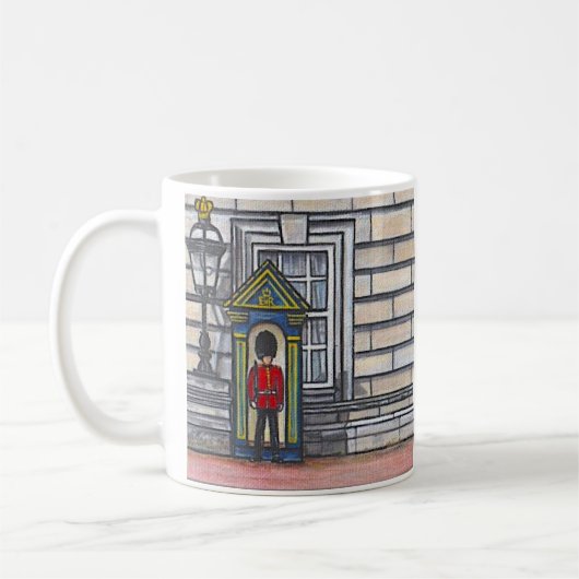 Kings Guard Painting Kaffeetasse (Links)