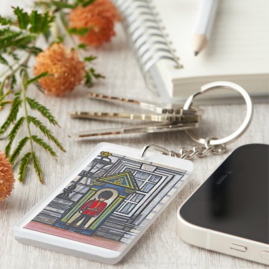 Kings Guard Painting Schlüsselanhänger (Vorderseite rechts)