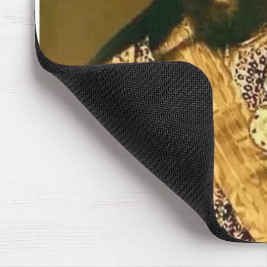 KINGS HAILE SELASSIE I CANVAS DRINT MOUSEPAD (Ecke)
