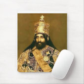 KINGS HAILE SELASSIE I CANVAS DRINT MOUSEPAD (Mit Mouse)
