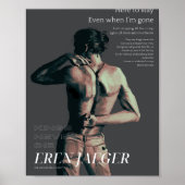 KINGS NEVER DIE - EREN JAEGER POSTER (Vorne)