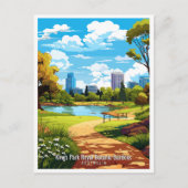 Kings Park Royal Vintage Illustration Postkarte (Vorderseite)