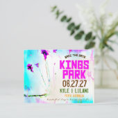 KINGS PARK Zielort Postkarte (Stehend Vorderseite)