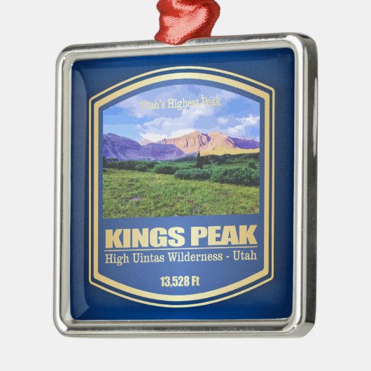 Kings Peak (PF) Ornament Aus Metall (Links)