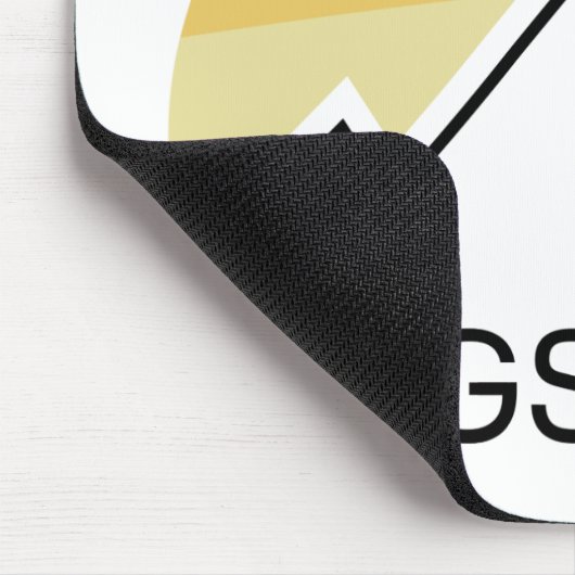 Kings Peak Utah Retro Mousepad (Ecke)