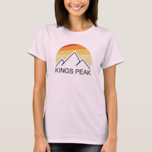 Kings Peak Utah Retro T-Shirt